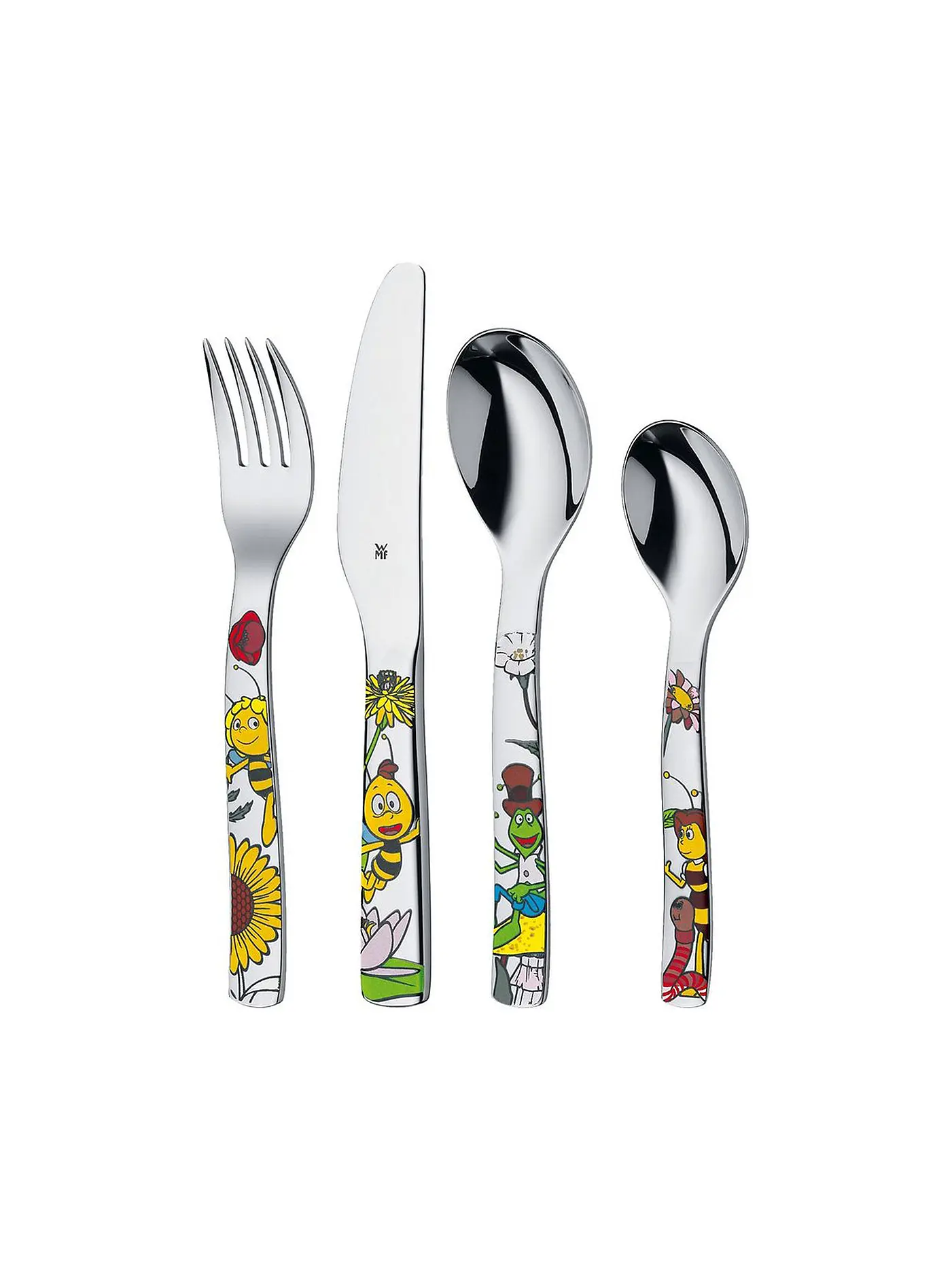WMF | Kinderbesteck-Set 4-teilig Biene Maja | 